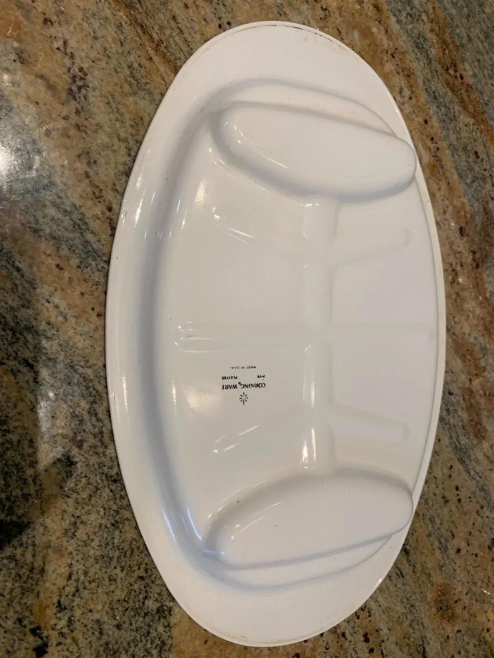 Vintage Corning ware meat platter